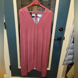 Elegant Pink Sleeveless Dress